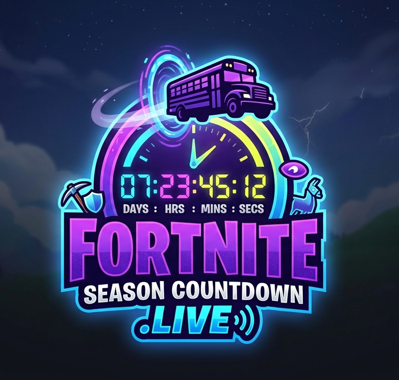 Fortnite Countdown Logo